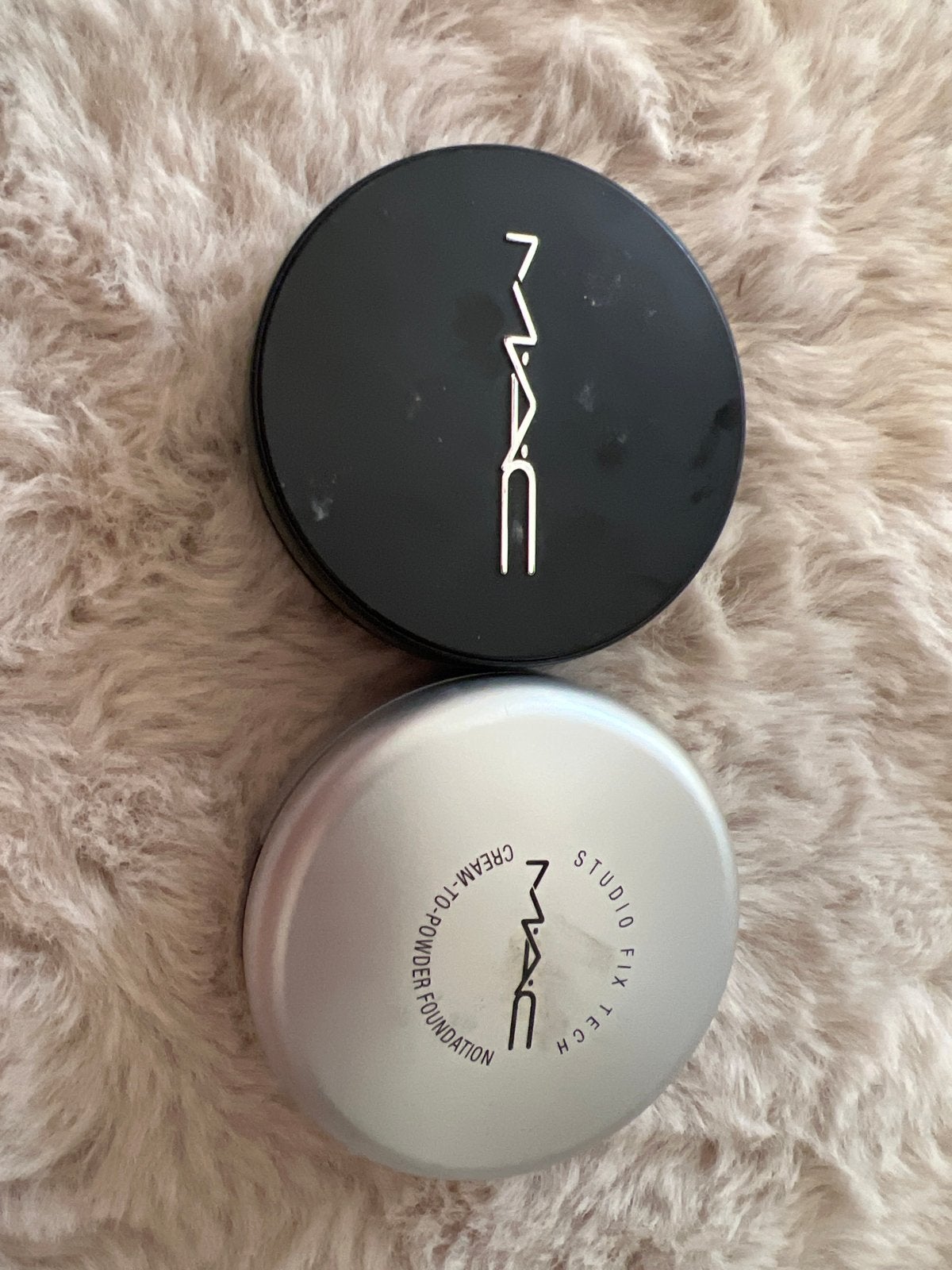 MAC Studio Fix Tech Cream-to-Powder Foundation nw43, Overige kleuren, Zo goed als nieuw, Make-up, Verzenden