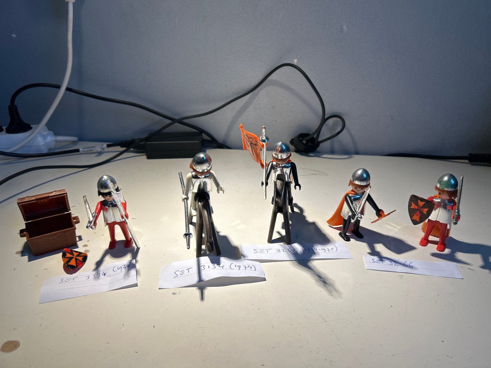 Playmobil Vintage Ridder Sets - Jaren '70 Collectie, Ophalen of Verzenden, Gebruikt