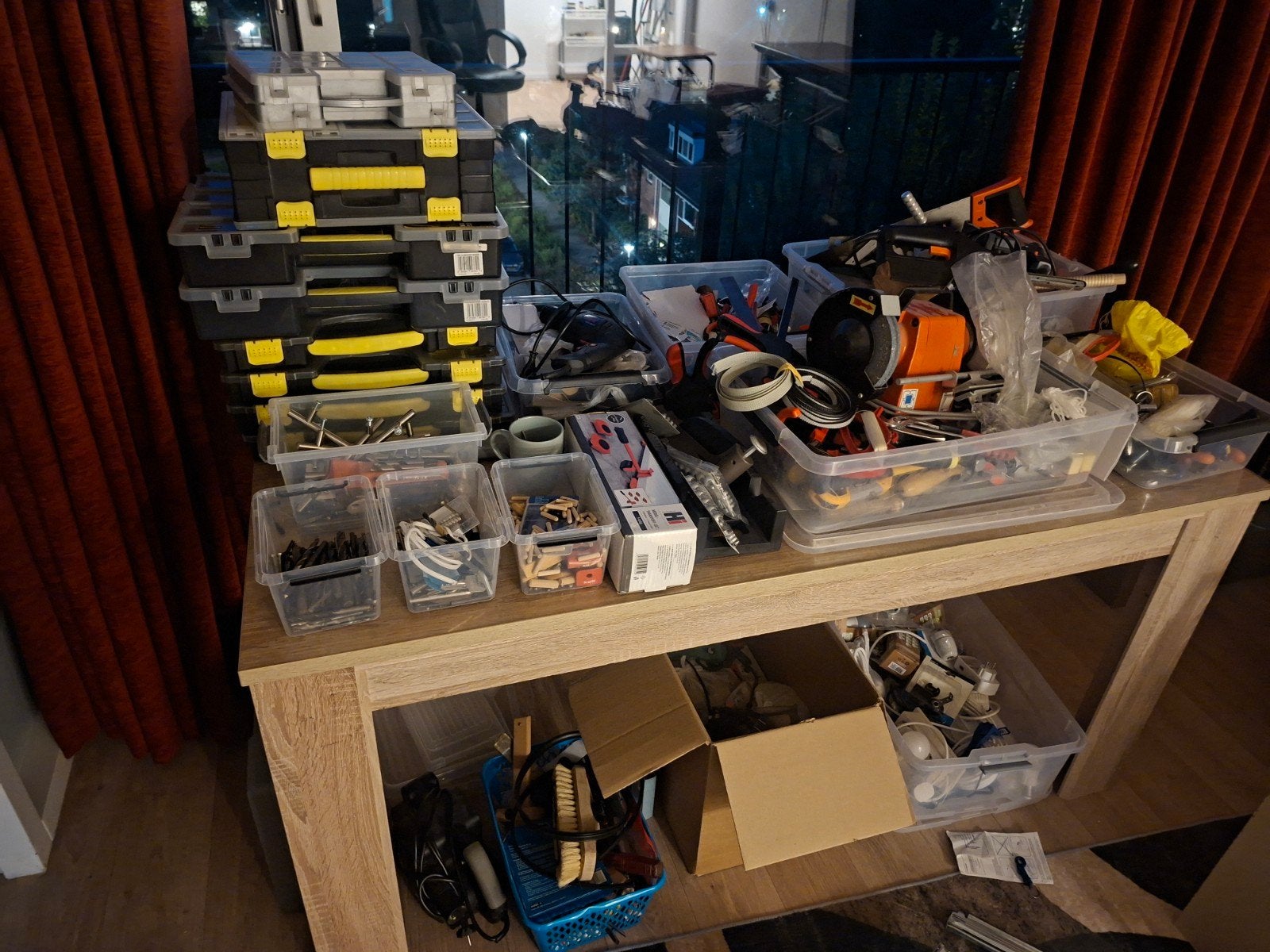 Grote partij NIEUW of GEBRUIKT gereedschap en klusbenodigdhe, Doe-het-zelf en Verbouw, Gereedschap | Handgereedschap, Ophalen
