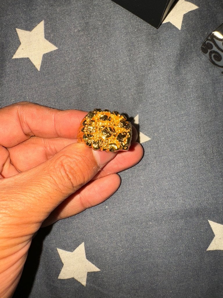 Gouden Piet Piet ring, Heer, Nieuw, Ophalen of Verzenden, Goud