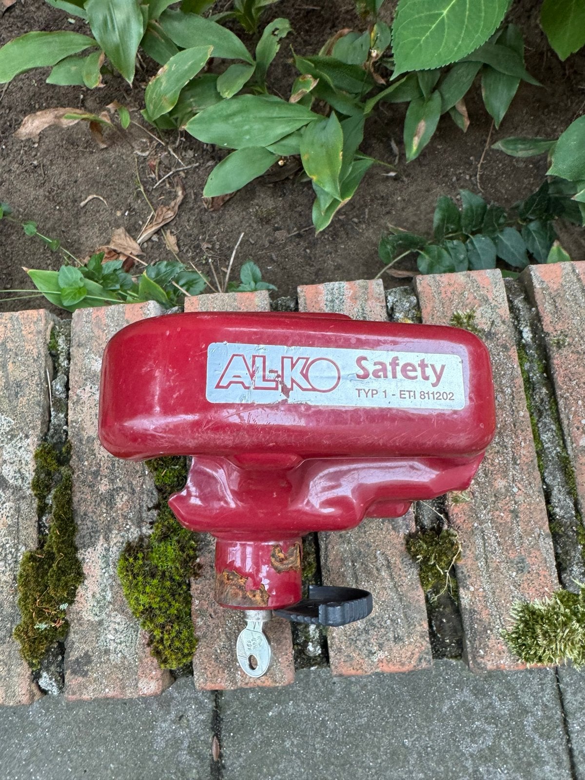 AL-KO Safety Koppeling Slot - Rood, Gebruikt, Ophalen of Verzenden, Gebruikt