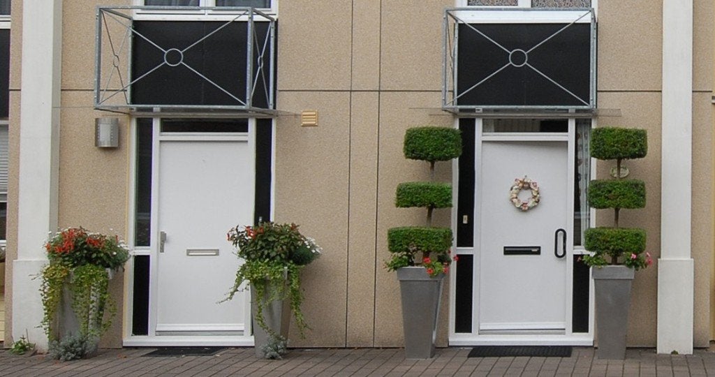 5 zeer unieke handgemaakte plantenzuilen roestvrijstaal, Ophalen, Minder dan 30 cm, Rond, Zo goed als nieuw