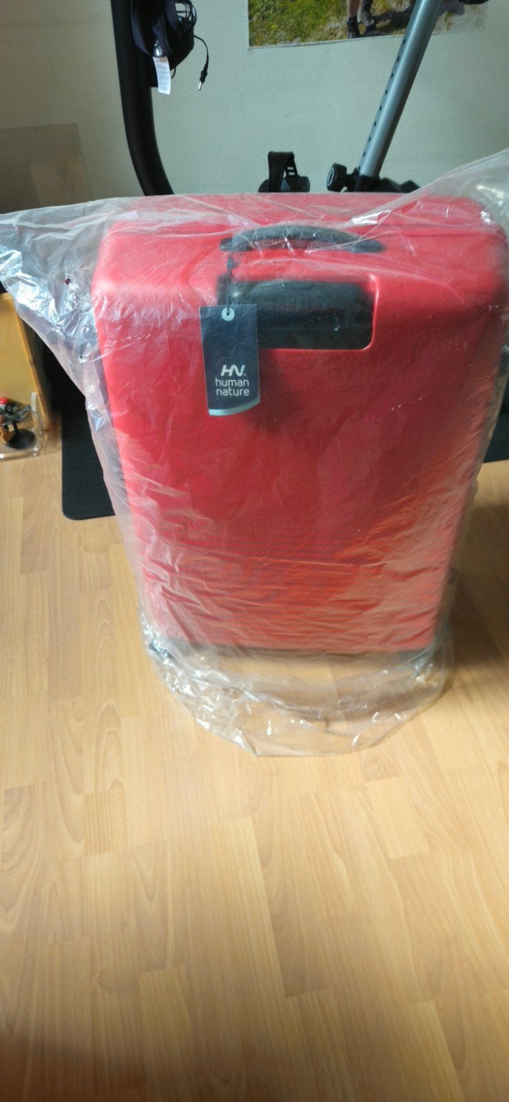 Nieuwe Human Nature Koffer St. Tropez L Rood (75x25x27 cm), Ophalen of Verzenden, Nieuw, Hard kunststof