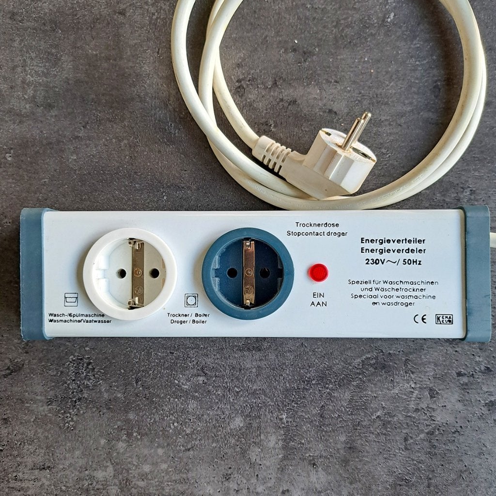 Wintop D18009 energieverdeler, wasmachine/droger-schakelaar, Ophalen of Verzenden, Zo goed als nieuw