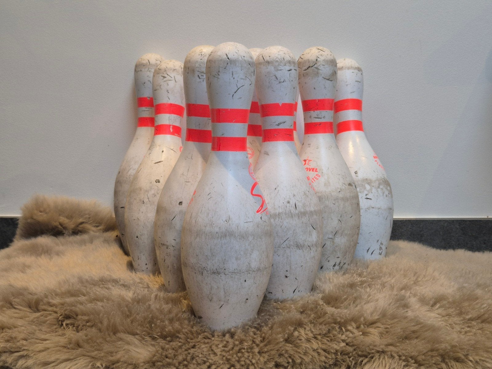 Gebruikte bowlingpins te koop., Ophalen of Verzenden, Gebruikt