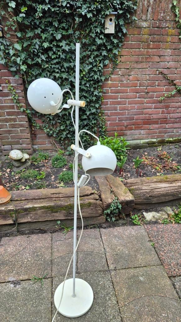 Retro staande lamp jaren '60 '70, Huis en Inrichting, Lampen | Vloerlampen, Ophalen, Gebruikt, 100 tot 150 cm, Retro, Vintage, Jaren '60, Jaren '70