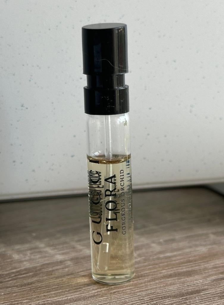 Gucci Flora Gorgeous Orchid eau de parfum tester proefje 2ml, Verzamelen, Ophalen of Verzenden, Nieuw, Proef of Tester