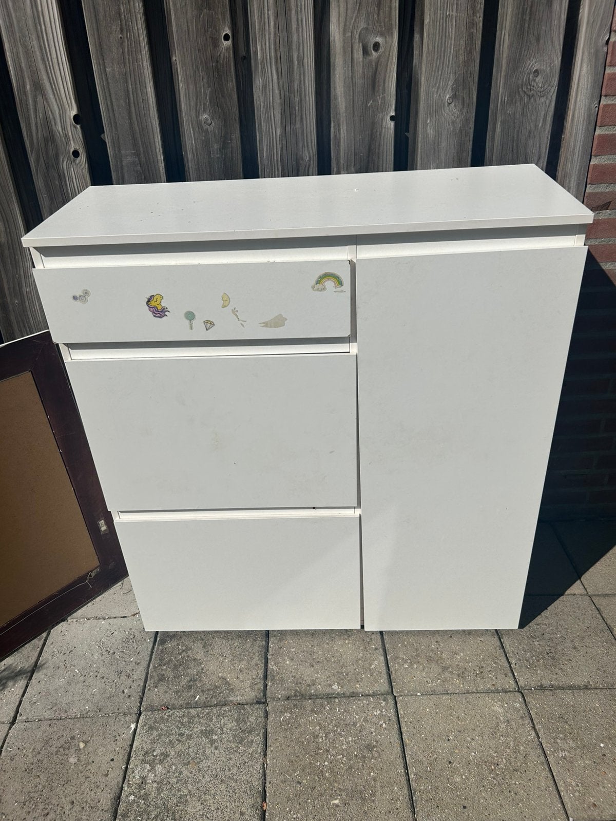 Schoenen kast een spiegel, Ophalen, Gebruikt