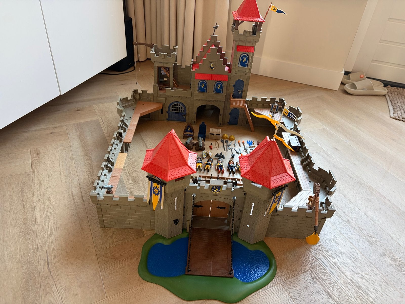Playmobil Ridderkasteel 3268 - Extra Muren, Gebruikt, Complete set, Ophalen of Verzenden, Kasteel/Fort
