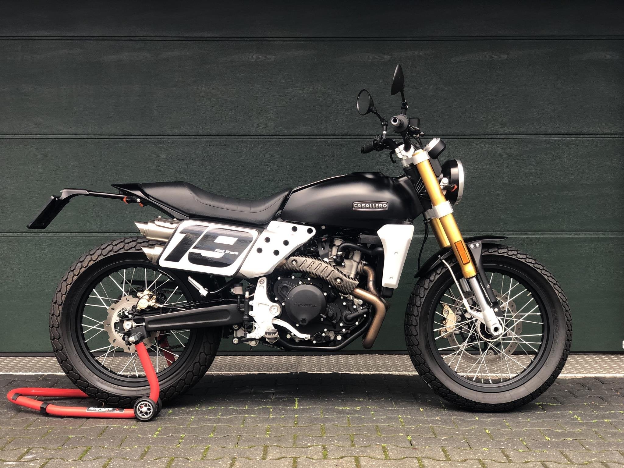 Fantic Caballero Flat Track 500 - 3.638 km - BTW MOTOR - A2, Bedrijf, Fantic, Overig
