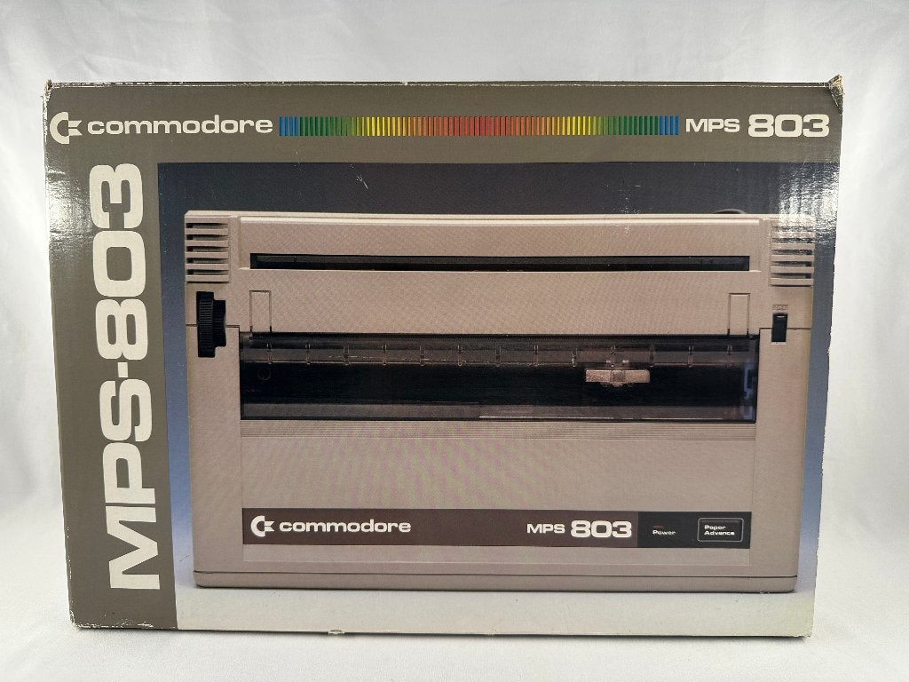 Commodore Matrix Printer MPS-803 Zo goed als nieuw in doos, Onbekend, Ophalen of Verzenden, Onbekend, Commodore