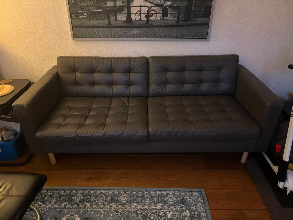 IKEA LANDSKRONA 3 SEATER SOFA, Ophalen, Driepersoons, Zo goed als nieuw, 200 tot 250 cm