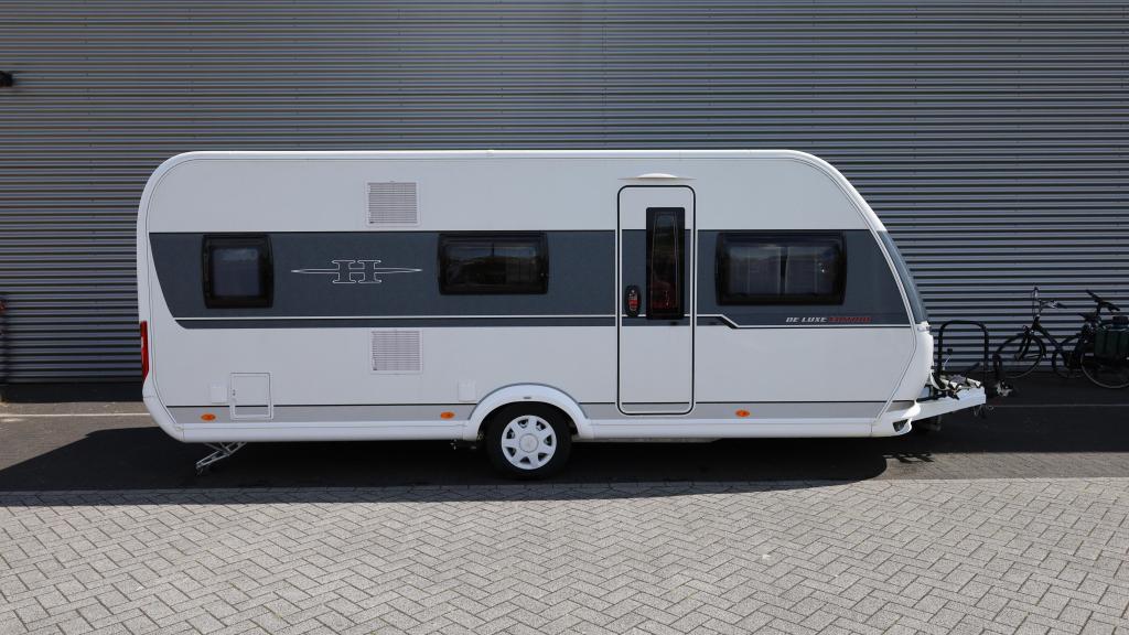 Hobby De Luxe Edition 545 KMF Stapelbed, Caravans en Kamperen, Caravans, Schokbreker, Hobby, Bedrijf, Overige typen