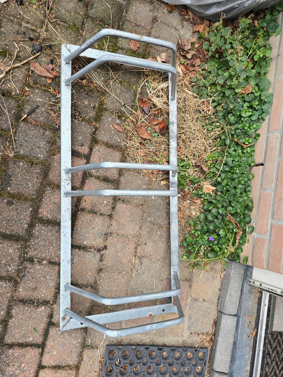 Fietsenrek, Ophalen