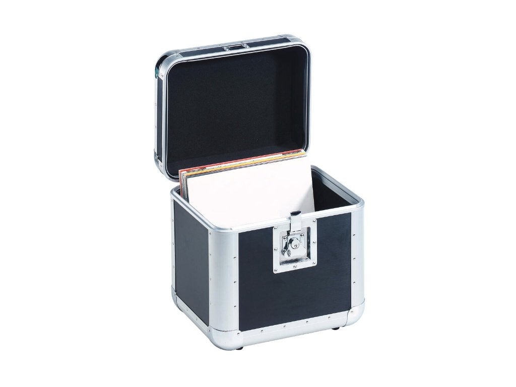 ROADINGER Record Case ALU 75/25 rounded bk, ., Nieuw, ., Flightcase