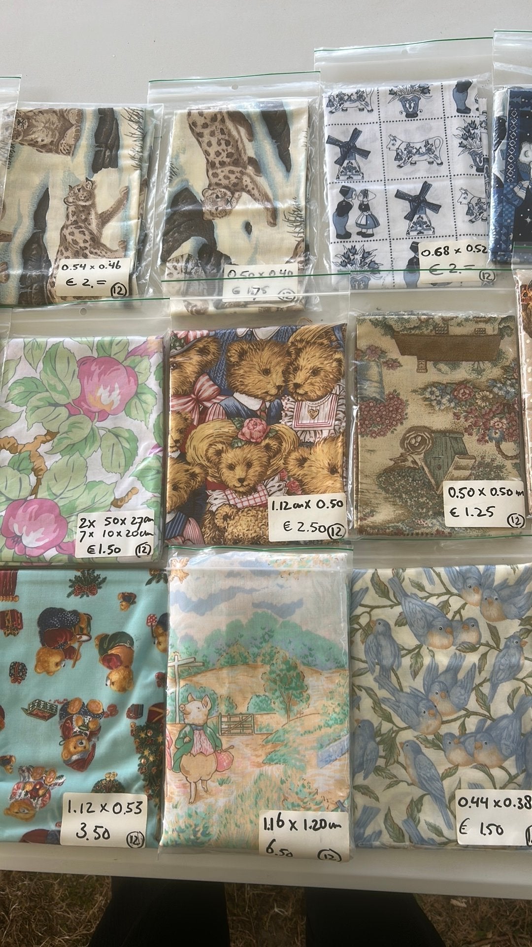 Patchwork of lapjes om te quilten, Ophalen of Verzenden, Zo goed als nieuw