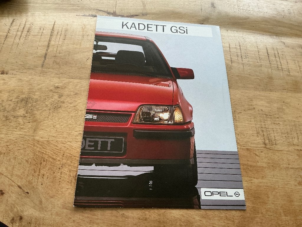 Opel Kadett GSi 07 1986, Ophalen of Verzenden, Zo goed als nieuw, Opel