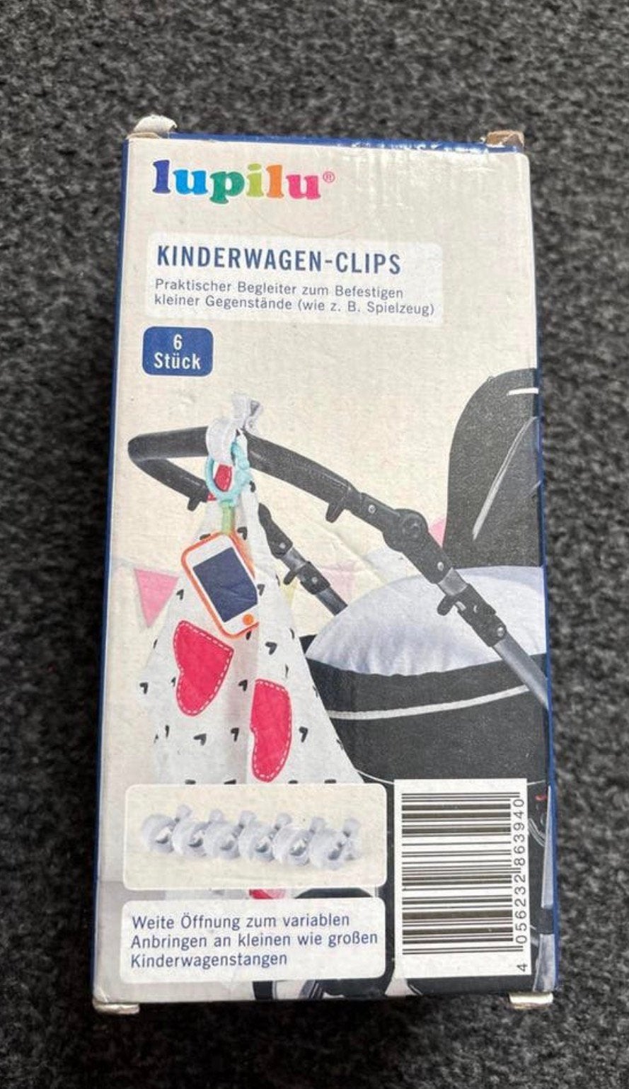Kinderwagen clips, Ophalen of Verzenden, Zo goed als nieuw, Overige merken