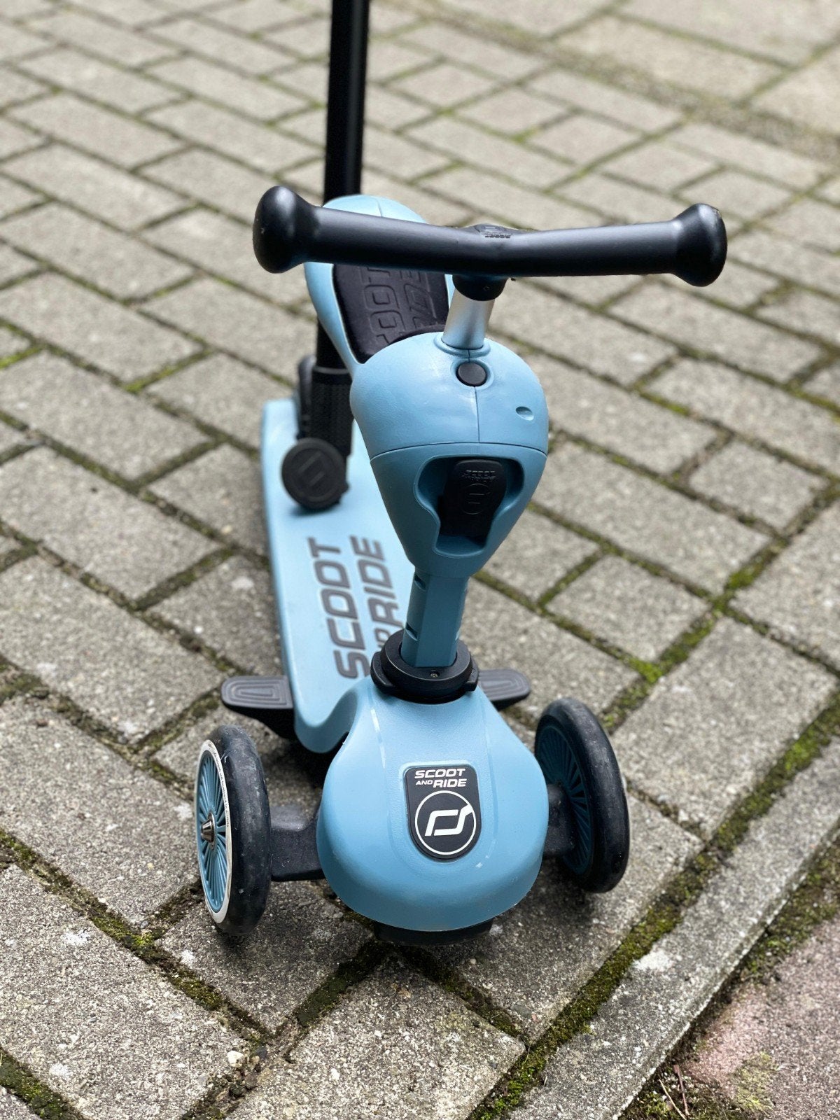 Scoot & Ride Highwaykick 1 - 2-in-1 Step en Loopfiets, Ophalen, Gebruikt, Gewone step, Scoot & Ride