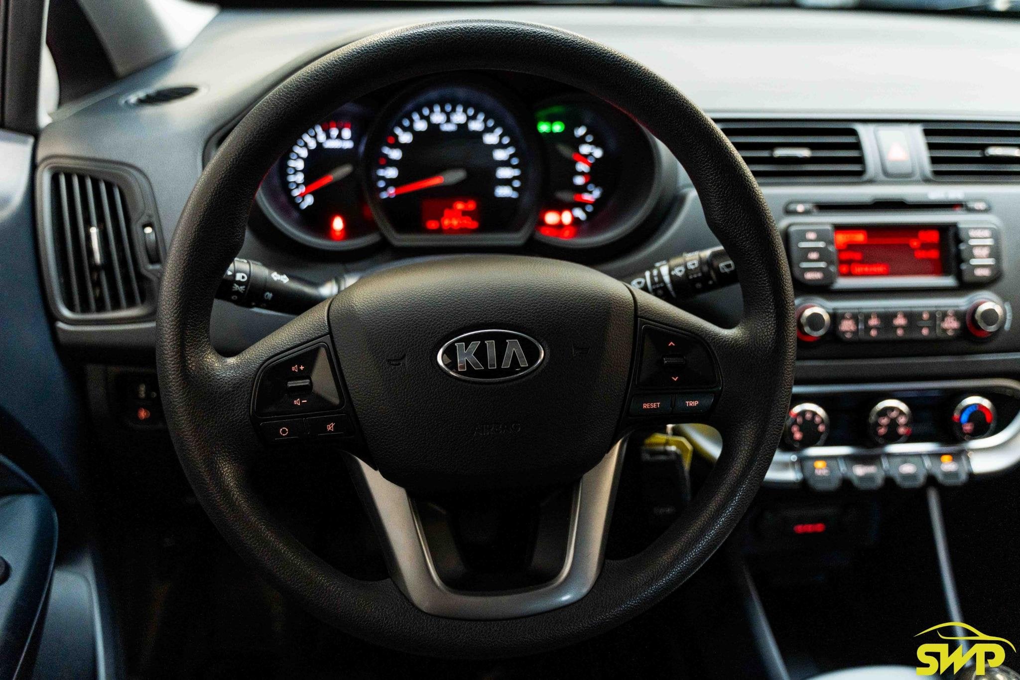 Kia Rio 1.2 CVVT ComfortLine | 5 deurs | Airco | Metallic la, Auto's, Euro 5, Gebruikt, Verwarmde buitenspiegels, 4 cilinders