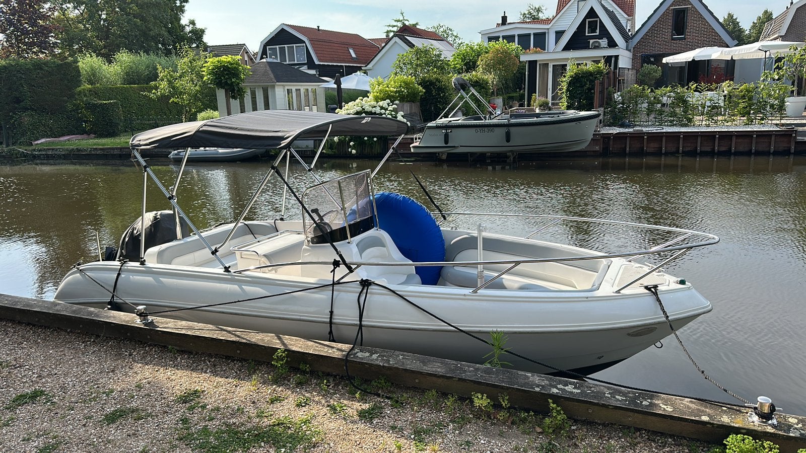 C-Marine 19 Sport, z.g.a.n. 100pk Mercury, perfecte trailer., Watersport en Boten, Viertaktmotor, Zo goed als nieuw, Ophalen, 70 pk of meer