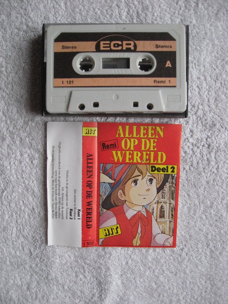 Hector Malot - Musicassette Remi Alleen op de wereld (dl 2), Cd's en Dvd's, Cassettebandjes, Zo goed als nieuw, Origineel, Kinderen en Jeugd