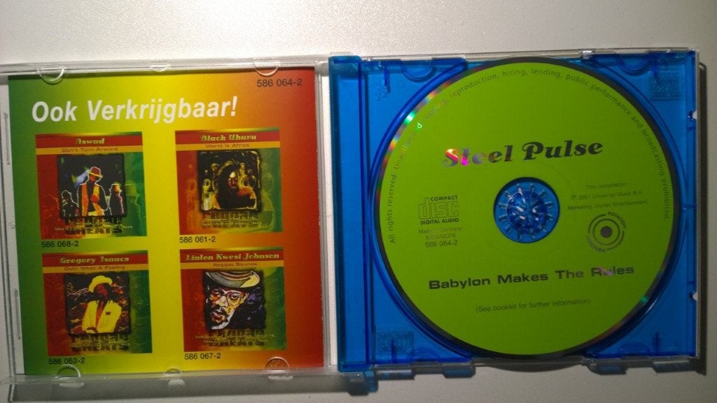 Steel Pulse - Babylon Makes The Rules, Ophalen of Verzenden, Reggae, Zo goed als nieuw, Album