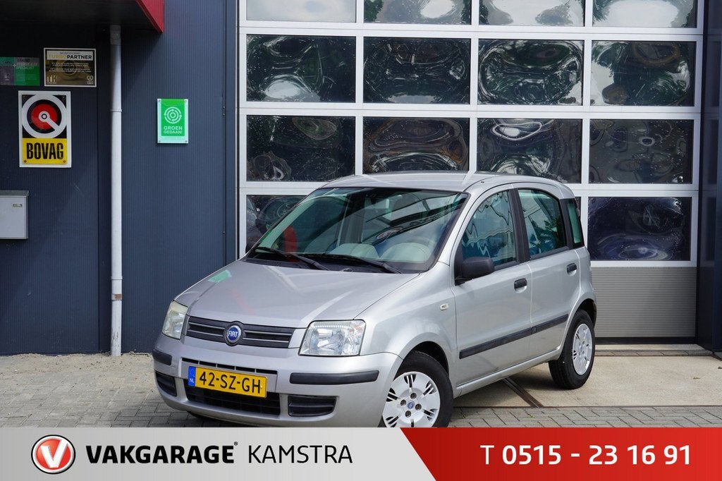 Fiat Panda INRUILKOOPJE 1.2 Dynamic, Voorwielaandrijving, Stof, Gebruikt, Bedrijf