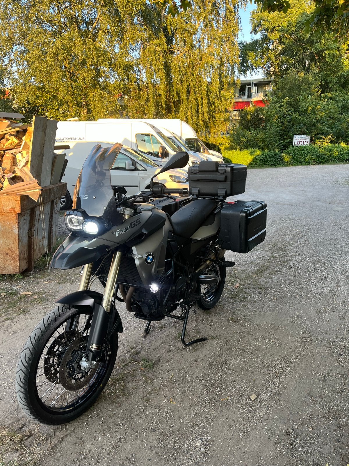 Zeer nette BMW F800GS 2009 koffers lage kilometerstand, Motoren, 2 cilinders, Occasion, Motorrijbewijs A, Bedrijf