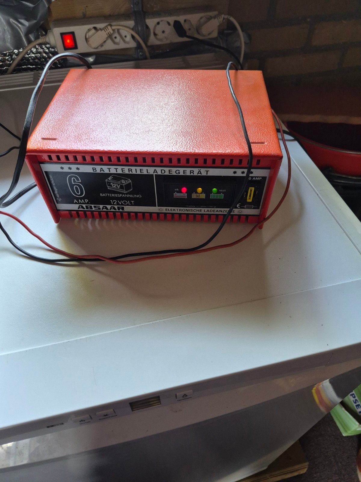 Absaar Batterijlader 6 Amp 12 Volt, Gebruikt, Universele onderdelen