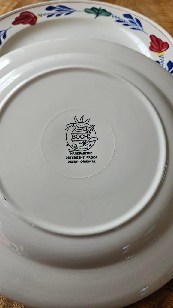 Boerenbont dinerbord 25cm - prijs per bord, Ophalen of Verzenden, Zo goed als nieuw, Bord(en), Aardewerk