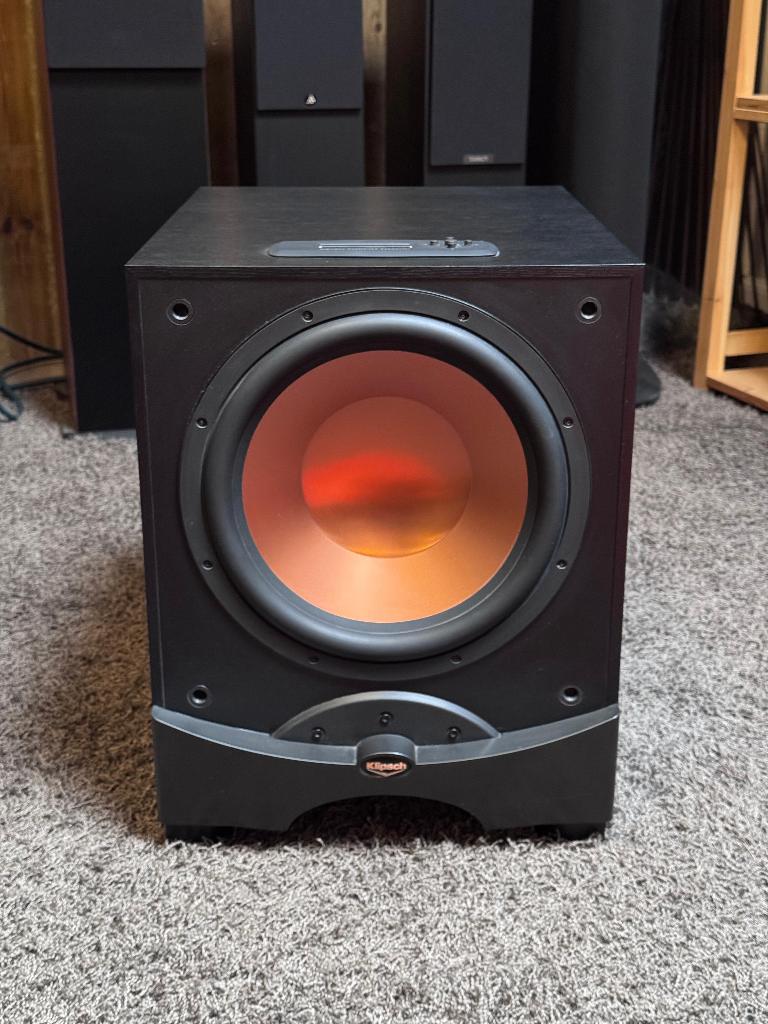 Klipsch RW-12D, Gebruikt, Subwoofer, 120 watt of meer, Ophalen