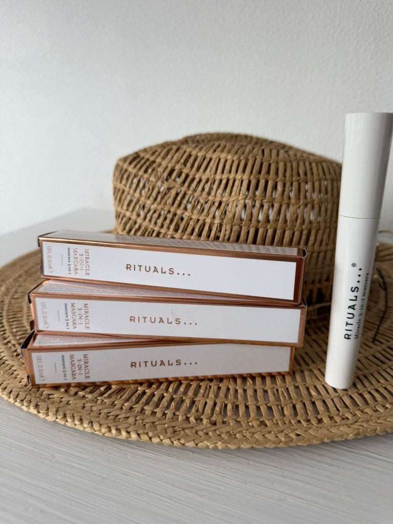 NIEUW > 3 zwarte Mascara’s van Rituals / Miracle 3 in 1, Ogen, Verzenden, Zwart, Nieuw