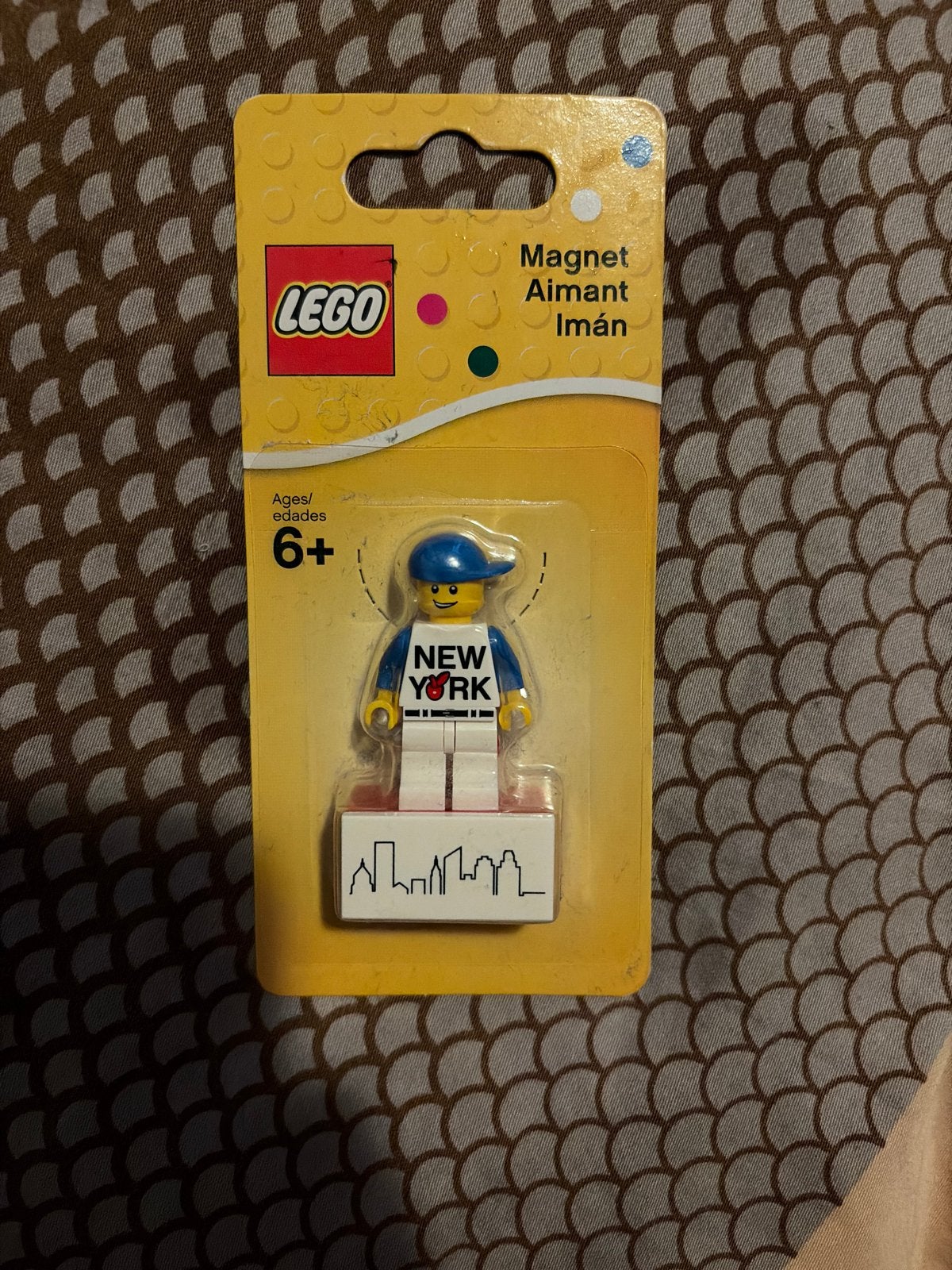 LEGO New York Magneet Minifiguur - Nieuw in verpakking, Ophalen of Verzenden, Nieuw, Overige merken