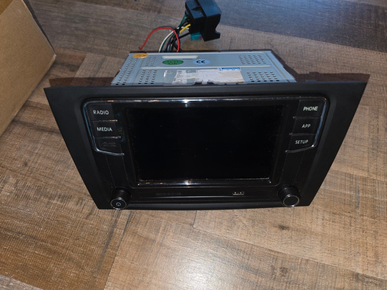 Autoradio VW met bedraad Apple CarPlay, Auto diversen, Autoradio's, Ophalen of Verzenden, Gebruikt