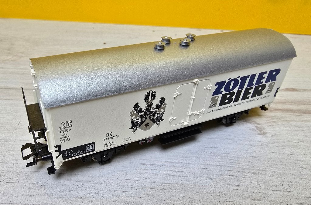 Märklin bierwagen/wagon 48775 Zötler zeldzaam/LEZEN, Wisselstroom, Wagon, Ophalen of Verzenden, Zo goed als nieuw