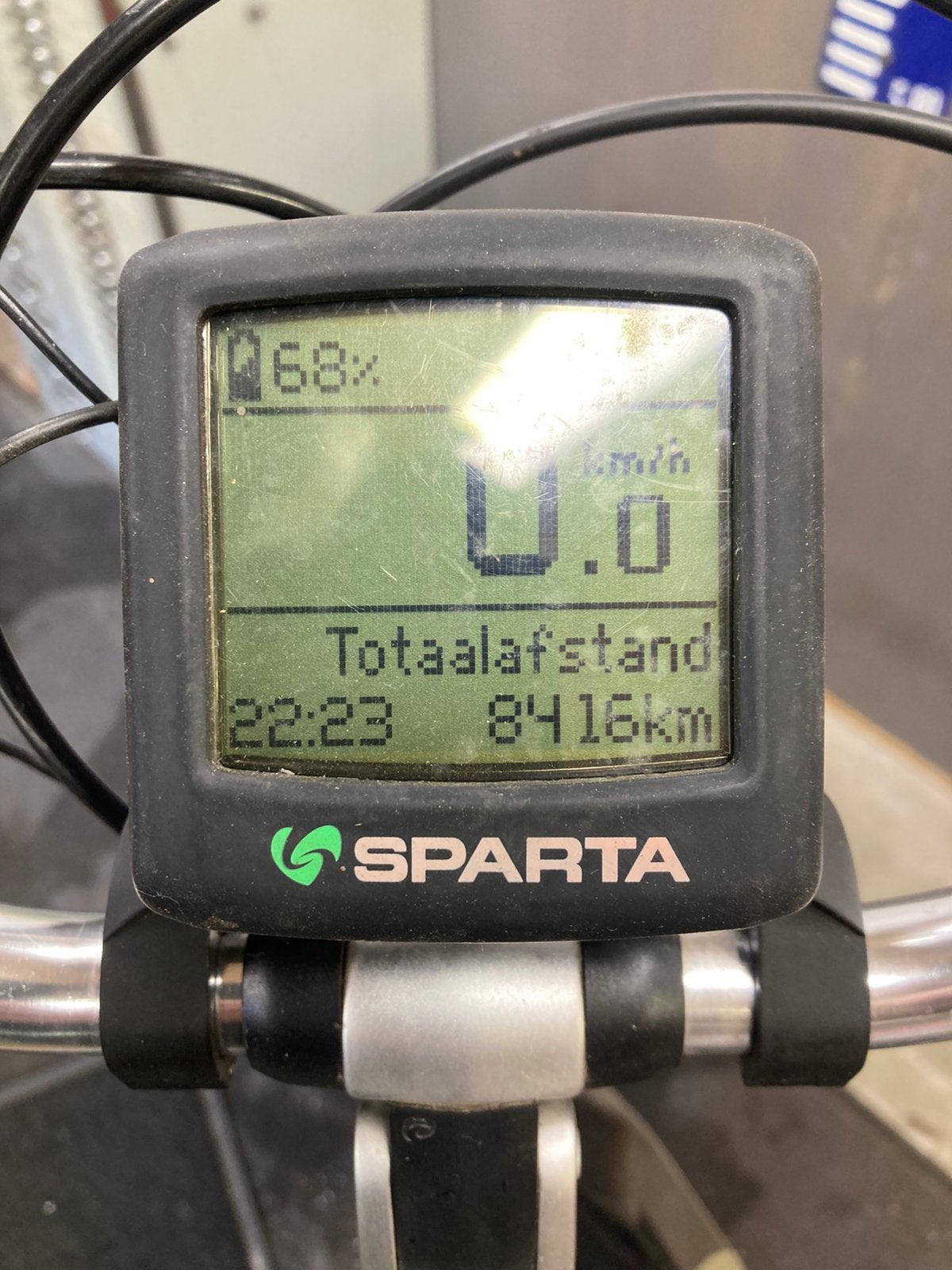 Tk. aangeb; display+ houder+stuurbediening ion batavus etc, Fietsen en Brommers, Fietsaccessoires | Fietscomputers, Ophalen of Verzenden