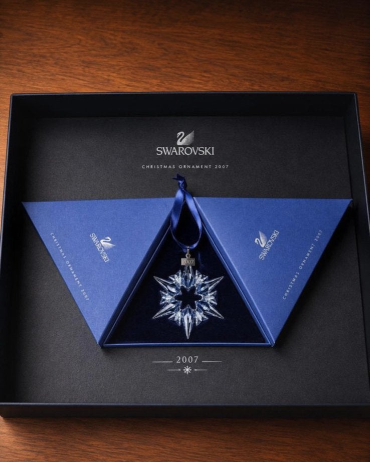 Swarovski Kerstornament 2007 - Nieuw in doos, Ophalen of Verzenden, Nieuw, Huisaccessoire