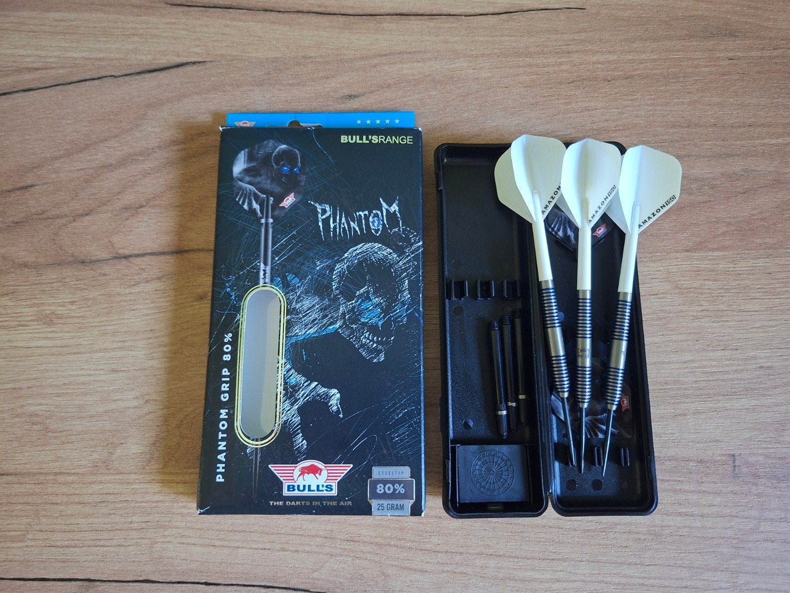 Darts Bulls Phantom, Sport en Fitness, Darts, Ophalen of Verzenden, Zo goed als nieuw, Pijlen