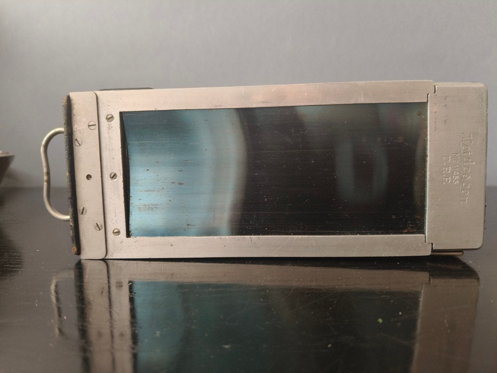 Heidoscop D.R.P glasplaat/film houder voor stereo camera, Ophalen of Verzenden, Compact, Overige Merken