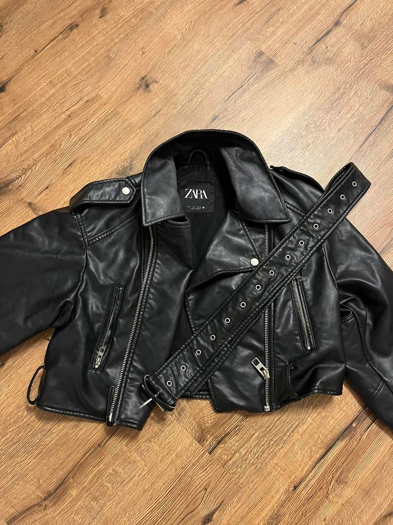 Zara lere jas, Verzenden, Tweedehands, Dames, Jas | textiel