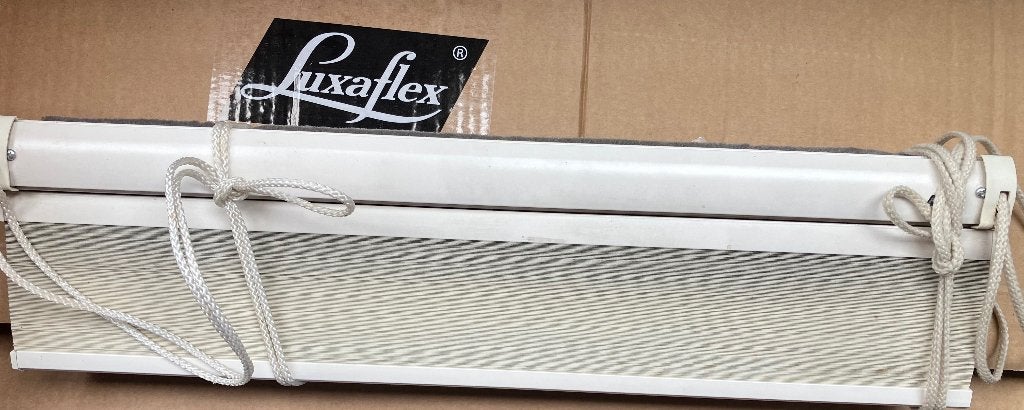 luxaflex Duette Shade, Ophalen, Gebruikt, Vouwgordijn, Crème