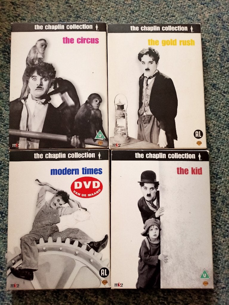 Charlie Chaplin 5 slapstick humor klassiekers vanaf...., Alle leeftijden, Nederlands, Ophalen of Verzenden, Zo goed als nieuw
