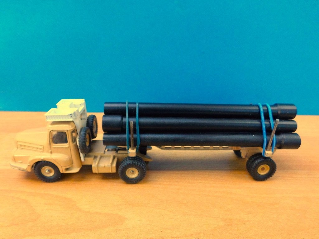 DINKY TOYS FRANKRIJK No. 893 UNIC SAHARIEN BUIZENTRANSPORTER, Ophalen of Verzenden, Zo goed als nieuw, Auto, Dinky Toys