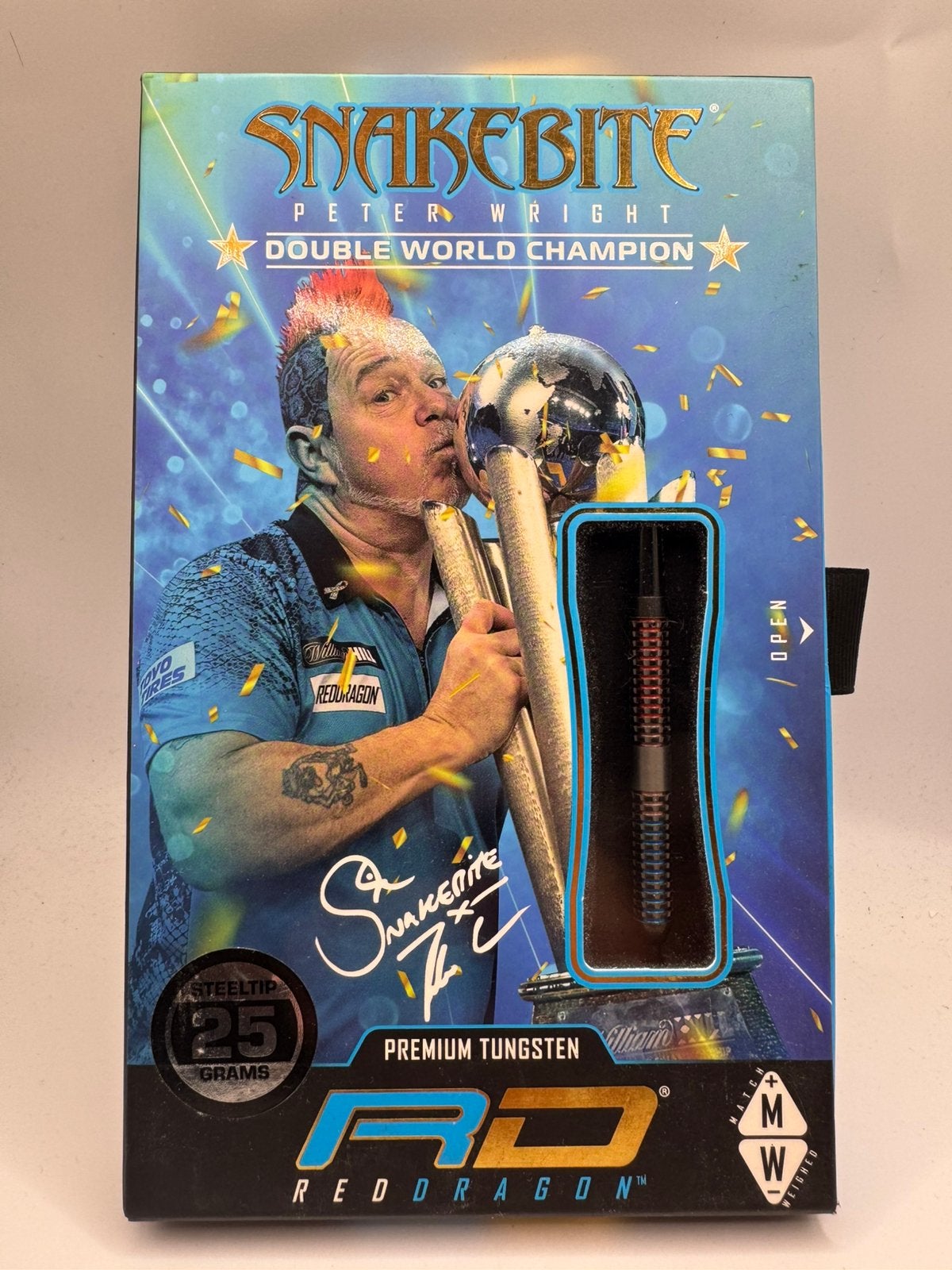 Red Dragon Peter Wright Spirit 25 Gram Dartpijlen, Sport en Fitness, Darts, Ophalen of Verzenden, Zo goed als nieuw, Nvt, Pijlen