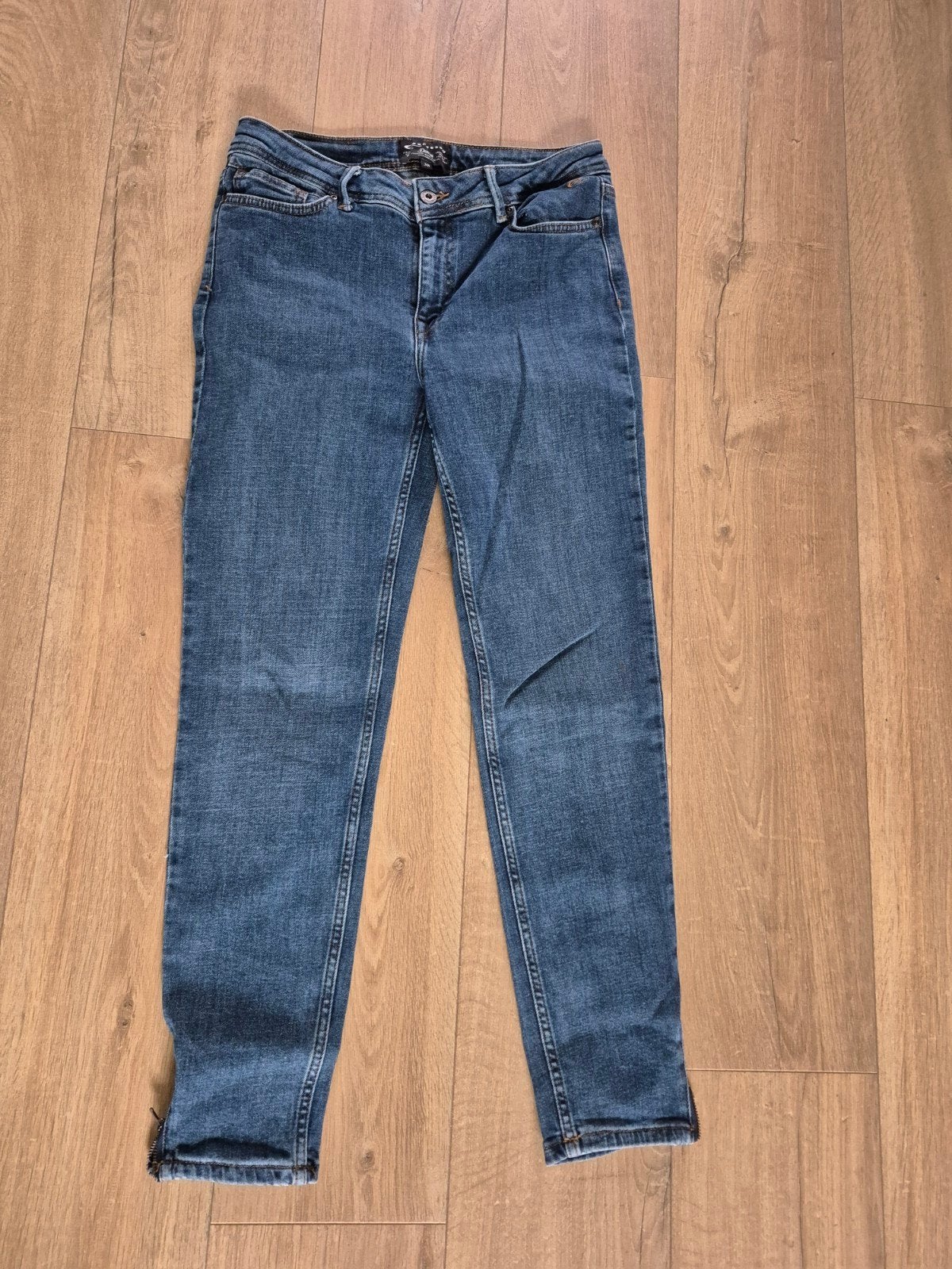 Als nieuw! Expresso jeans met ritsjes, Ophalen of Verzenden, Zo goed als nieuw, Blauw, W30 - W32 (confectie 38/40)