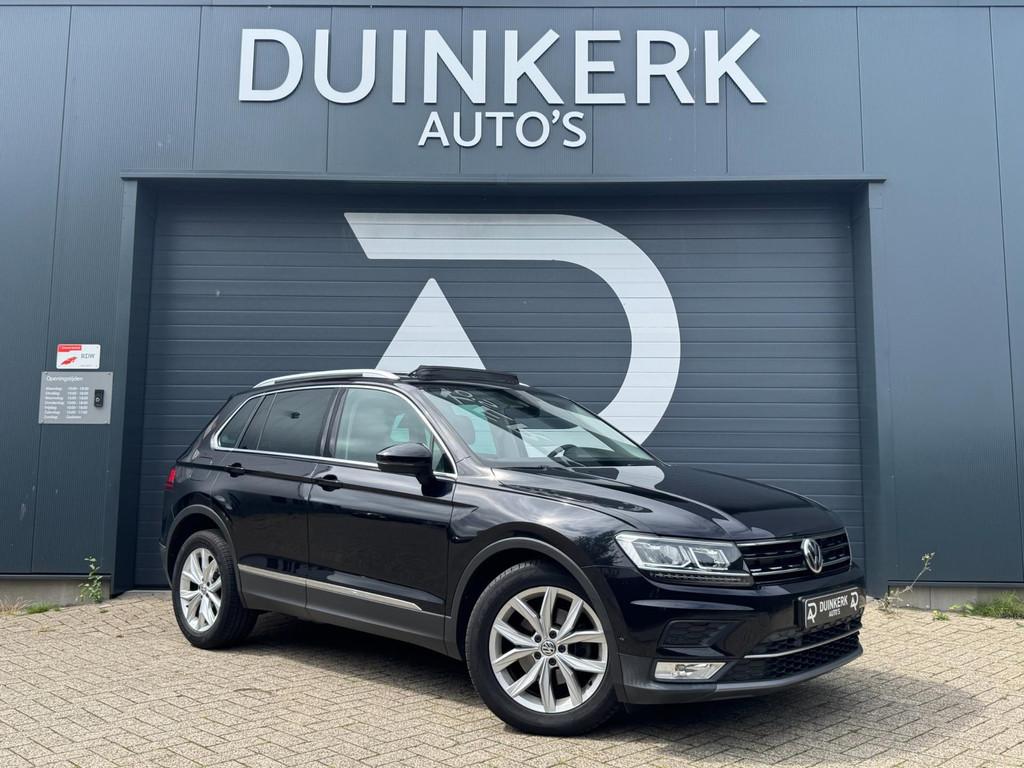 Volkswagen Tiguan 1.4 TSI ACT Highline | Automaat | Pano | A, 4 cilinders, 150 pk, Zwart, SUV of Terreinwagen