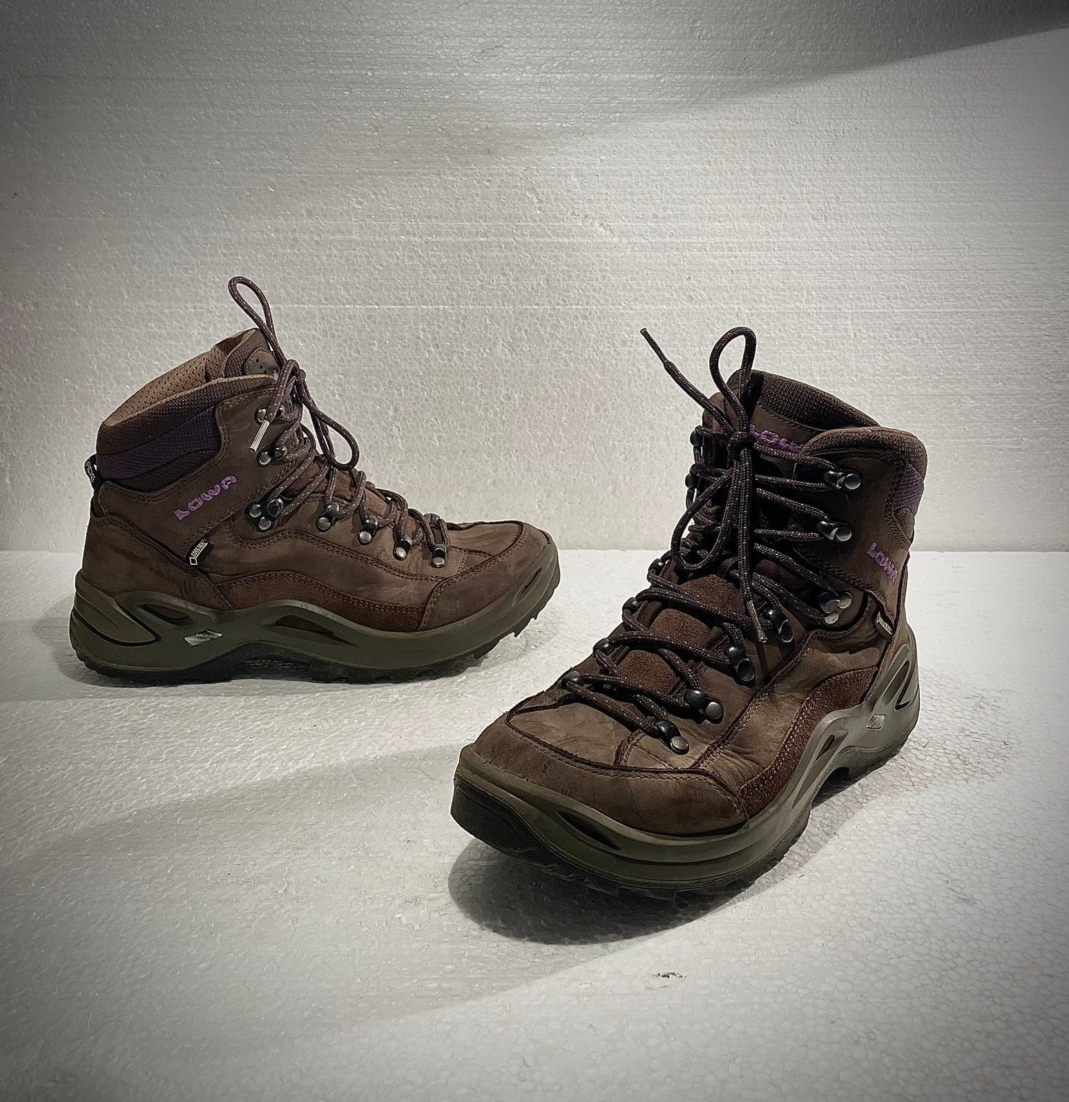 Lowa Renegade GTX Goretex comfort wandel berg schoenen 41, Ophalen of Verzenden, Bruin, Wandelschoenen