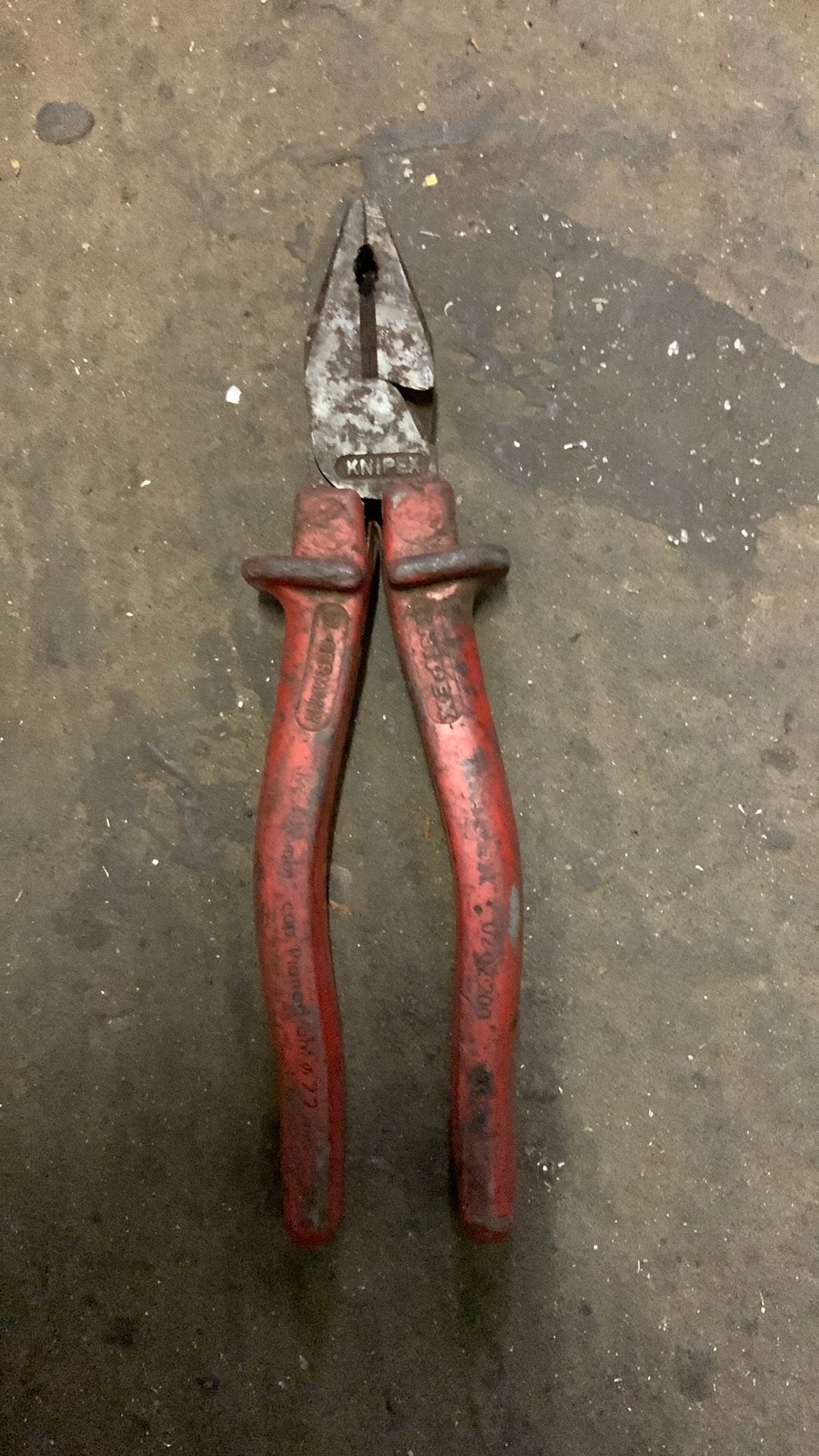 Knipex combinatie tang 02-200, Ophalen, Zo goed als nieuw