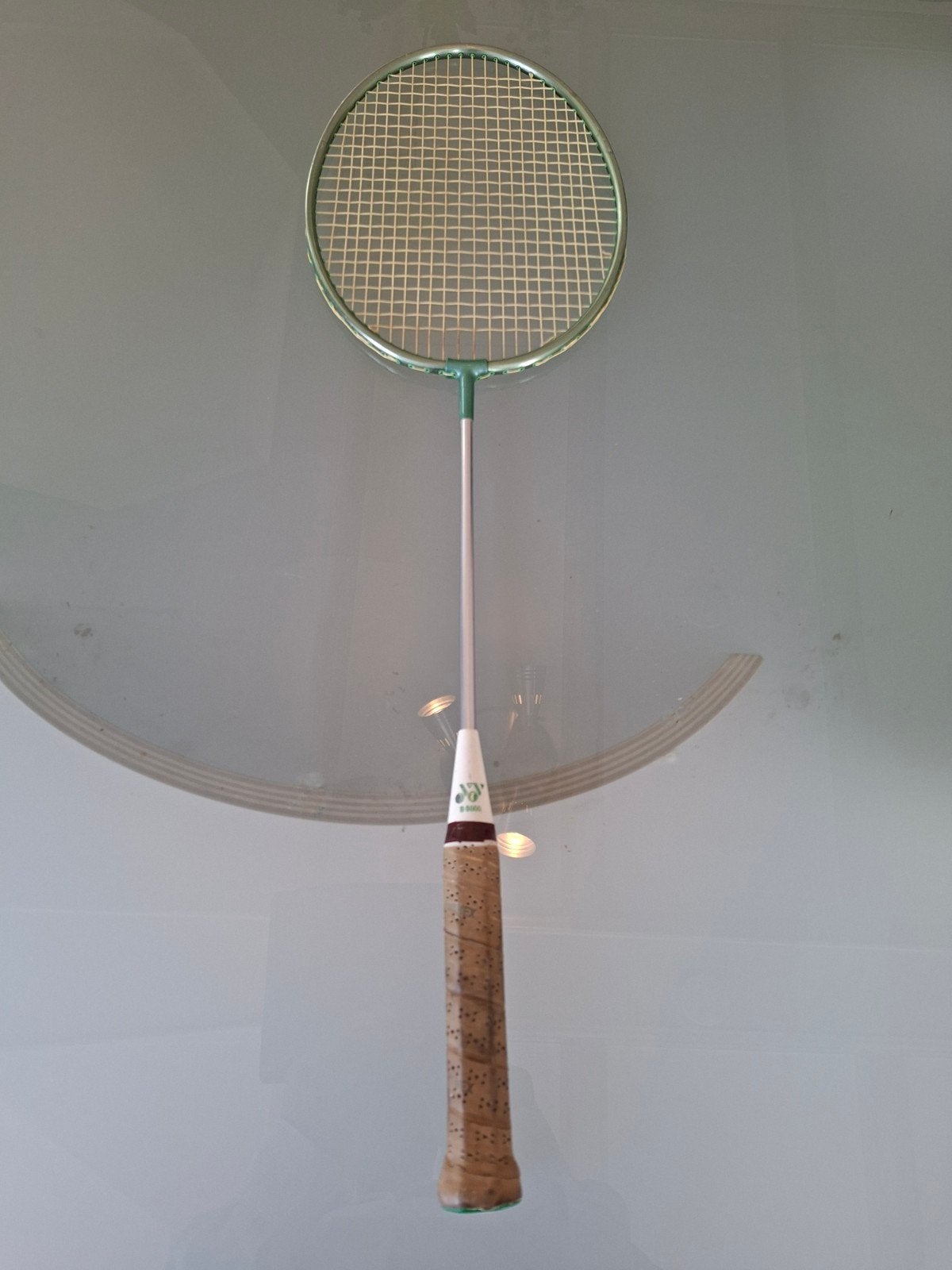 Yonex B-8000 Badmintonracket met hoes, Sport en Fitness, Ophalen of Verzenden, Gebruikt, Racket(s)